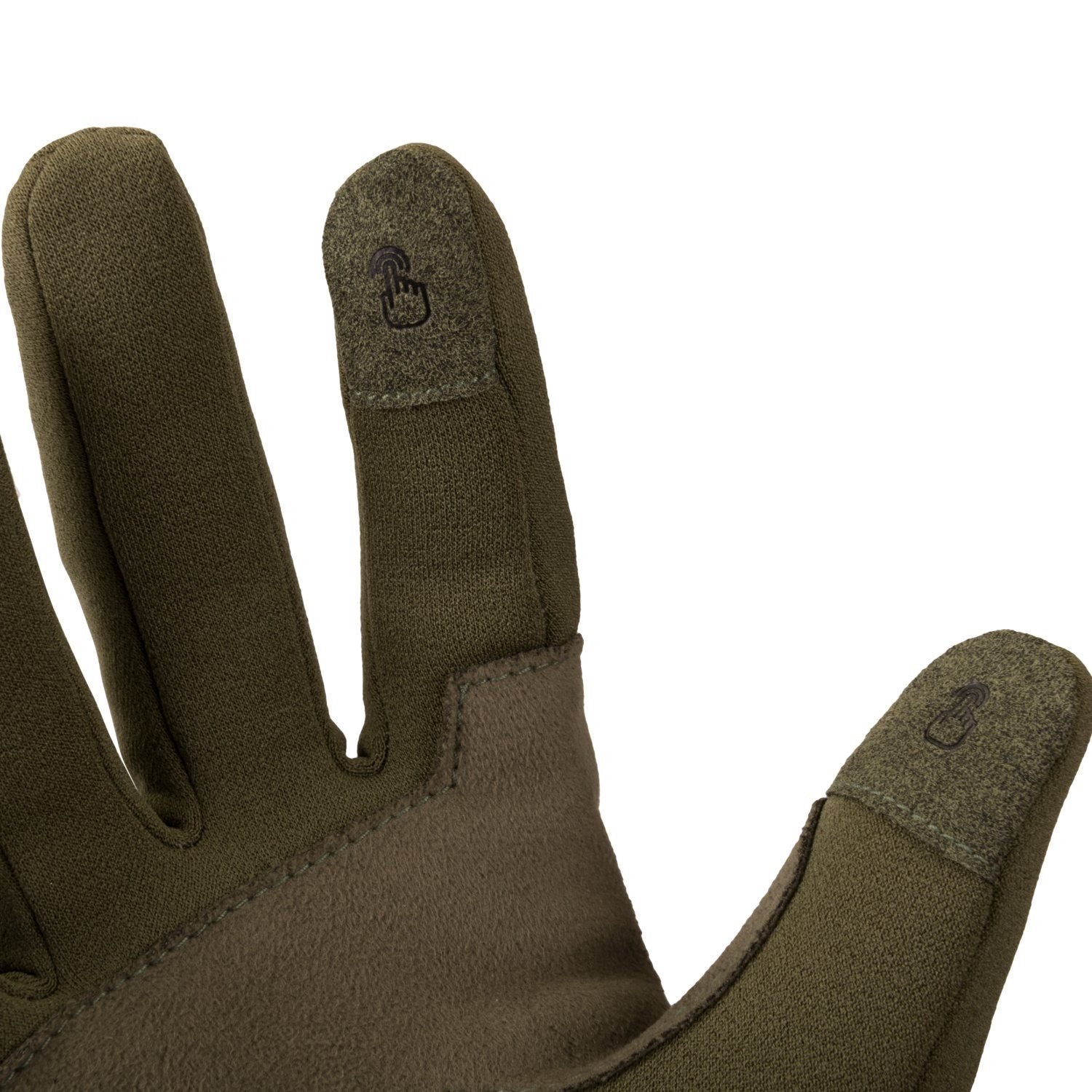Guantes TRACKER OUTBACK de Helikon-Tex en poliester reciclado y piel sintetica