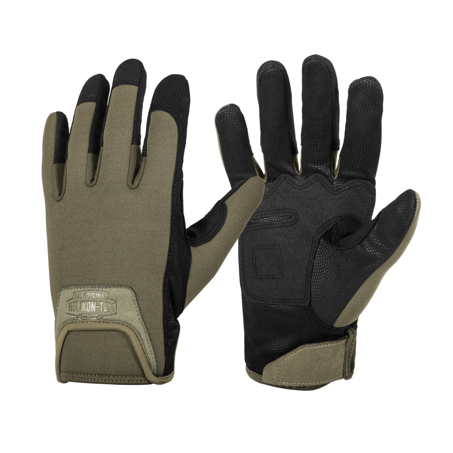 Guantes URBAN TACTICAL MK2 negros con neopreno exterior y palma antideslizante