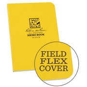 Bloc impermeable RITE IN THE RAIN Memo Book amarillo 125 x 90 mm, 56 hojas