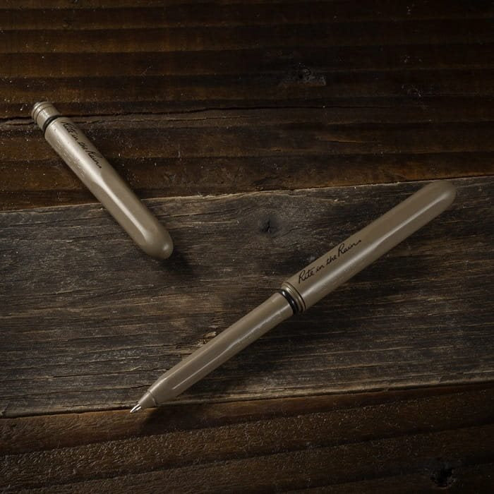 Set de 2 bolígrafos EDC Pocket Rite in the Rain, tinta negra, Dark Earth