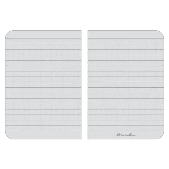 Bloc impermeable RITE IN THE RAIN Memo Book amarillo 125 x 90 mm, 56 hojas