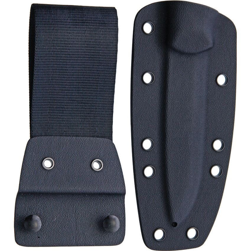 Cuchillo Bushcraft III de hoja fija negro