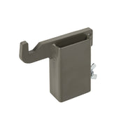 Gancho de acero BROWN GREY para colgar blancos HELIKON-TEX (compatible con listones 4,5 x 3 cm)