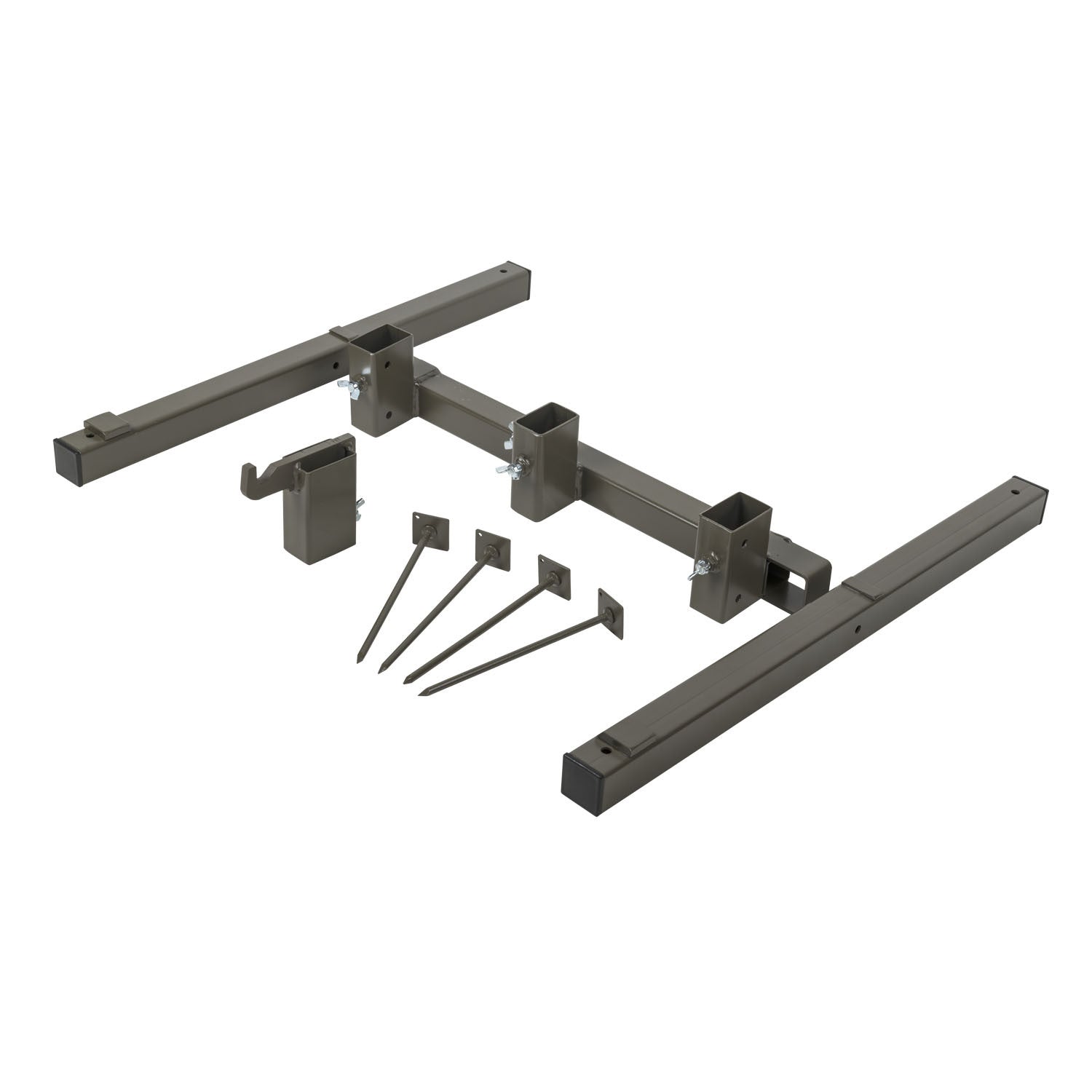 Soporte plegable de acero para dianas HELIKON-TEX BROWN GREY
