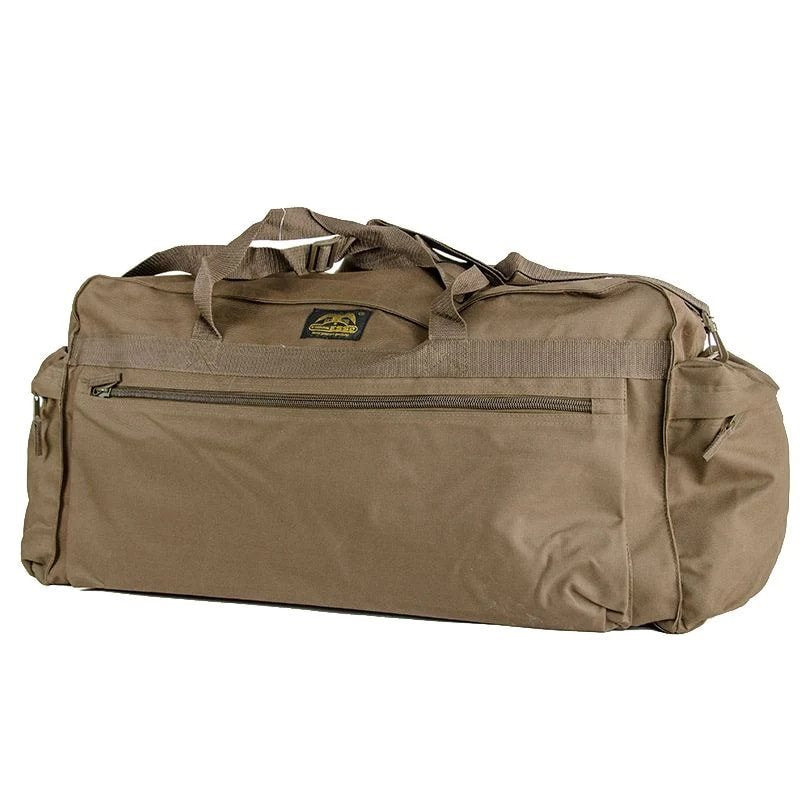 Bolsa de transporte STRONG 80L negra, reforzada con cremalleras extra fuertes y poliéster con revestimiento