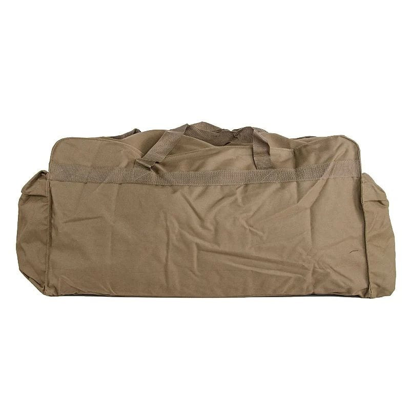 Bolsa de transporte STRONG 80L negra, reforzada con cremalleras extra fuertes y poliéster con revestimiento