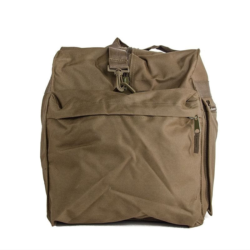 Bolsa de transporte STRONG 80L negra, reforzada con cremalleras extra fuertes y poliéster con revestimiento