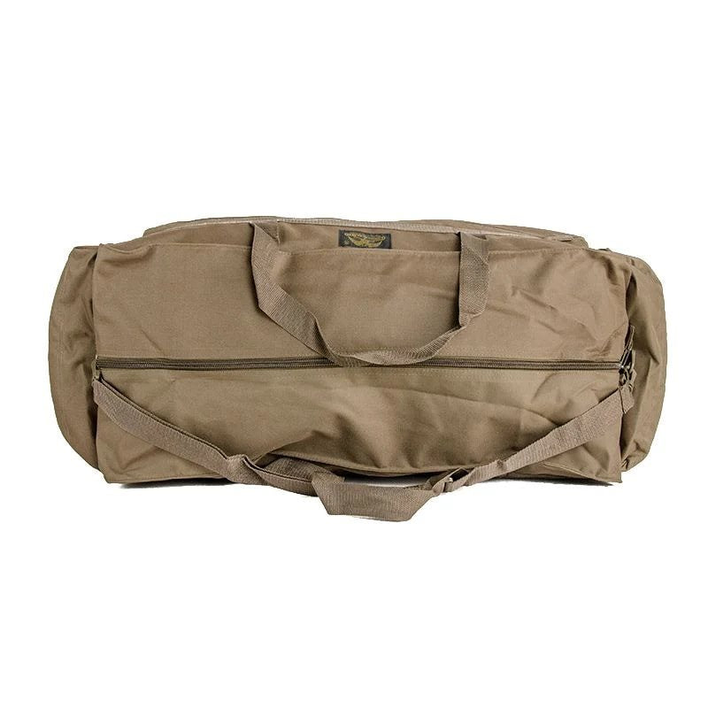 Bolsa de transporte STRONG 80L negra, reforzada con cremalleras extra fuertes y poliéster con revestimiento