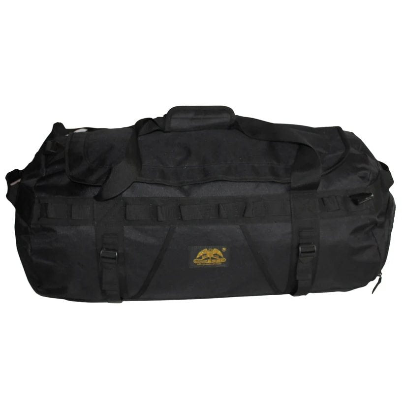 Bolsa de viaje verde 60 cm 60 L de poliéster resistente, convertible a mochila