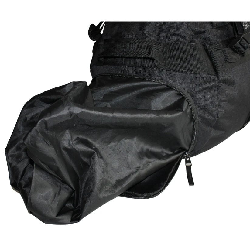 Bolsa de viaje verde 60 cm 60 L de poliéster resistente, convertible a mochila