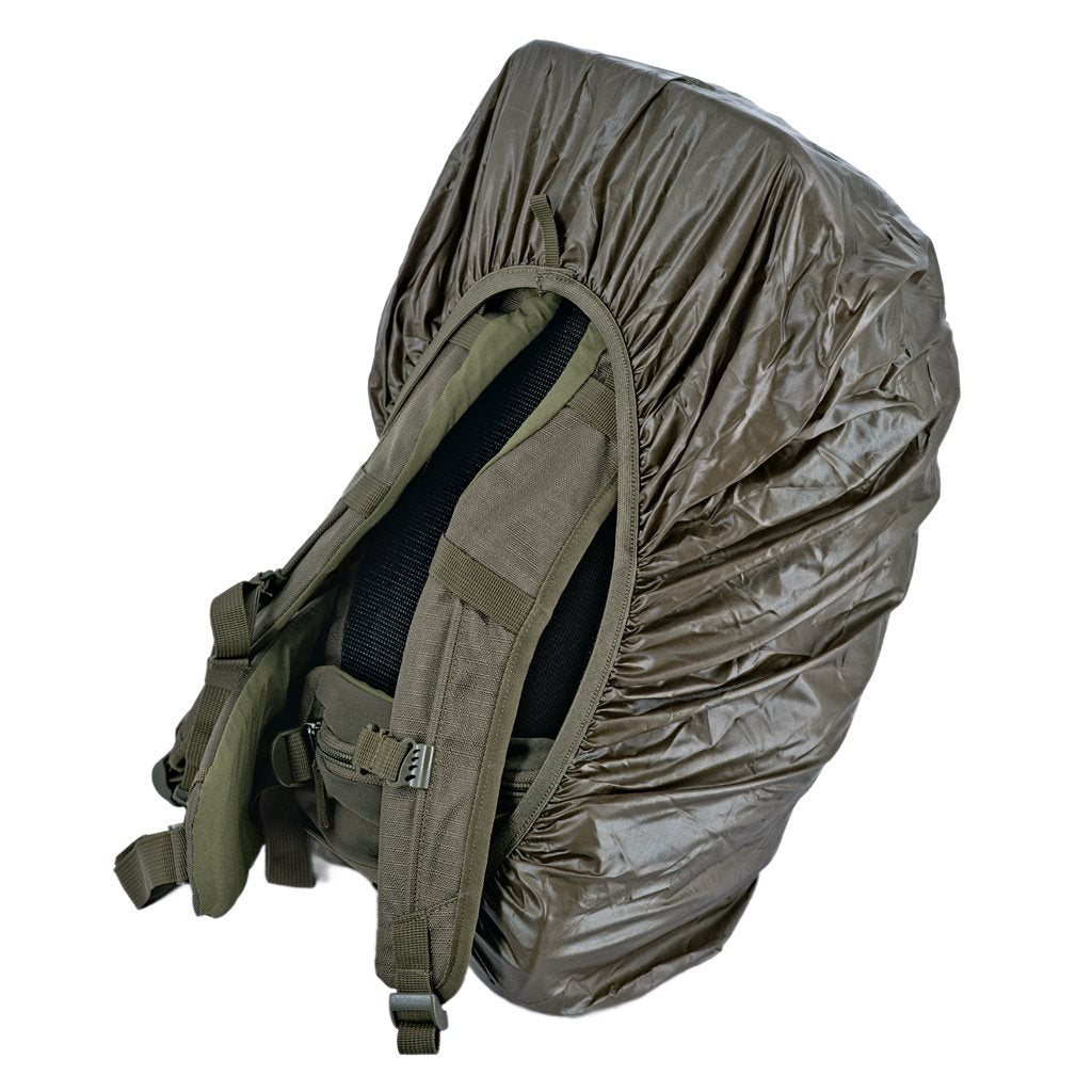 Mochila HIKING 25L verde, mochila de día con refuerzo y sistema de espalda ventilado
