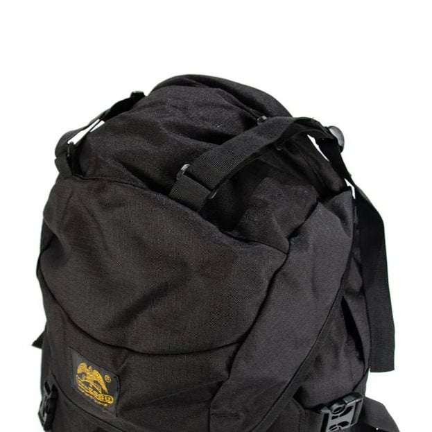 Mochila trekking 85L verde, doble compartimento con sistema dorsal ajustable