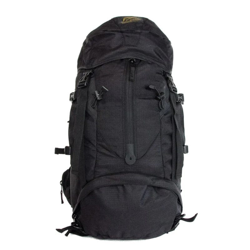 Mochila HIKING MEDIUM 35l negra con refuerzo y sistema de espalda ventilado