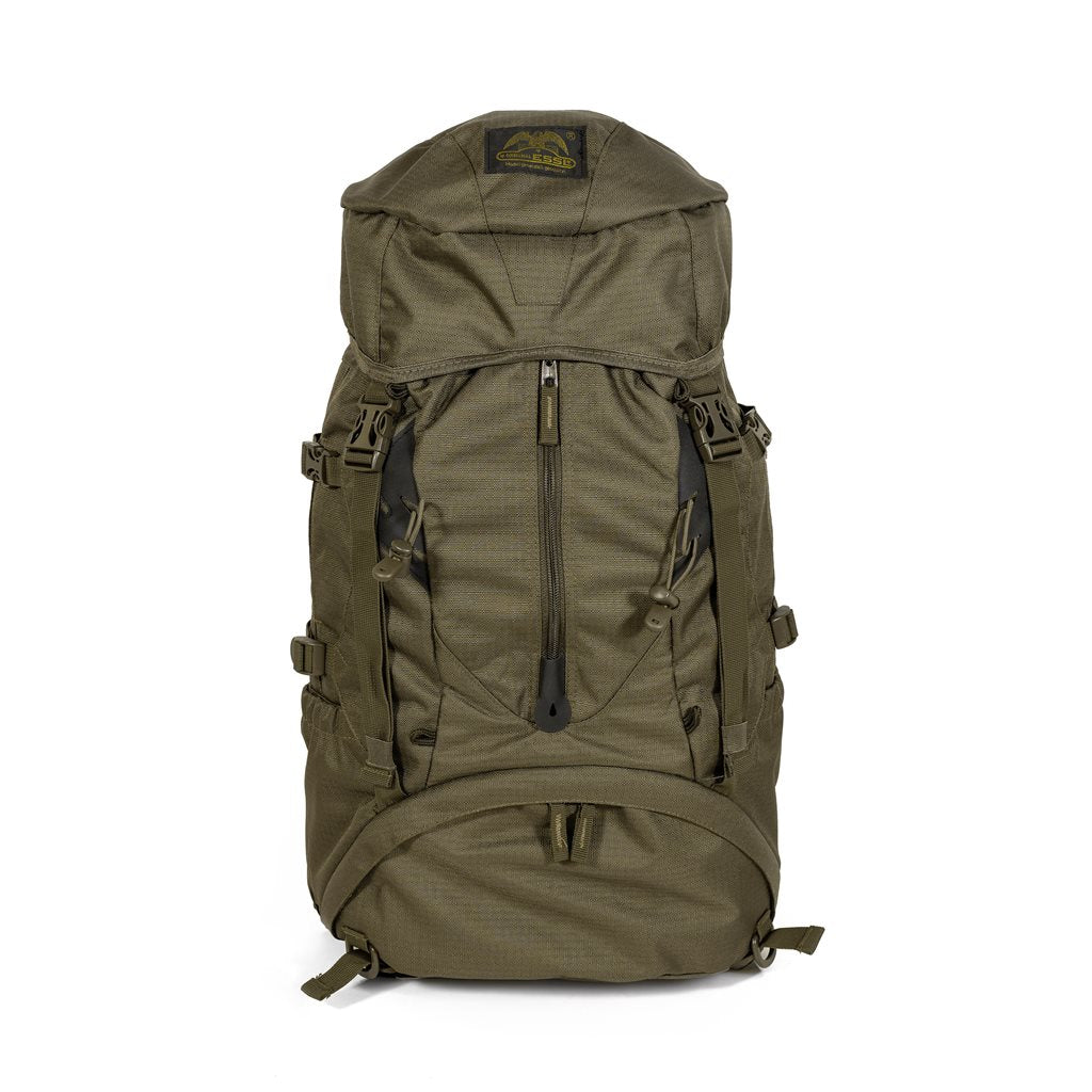 Mochila HIKING MEDIUM 35 l verde con refuerzo y sistema de espalda ventilado