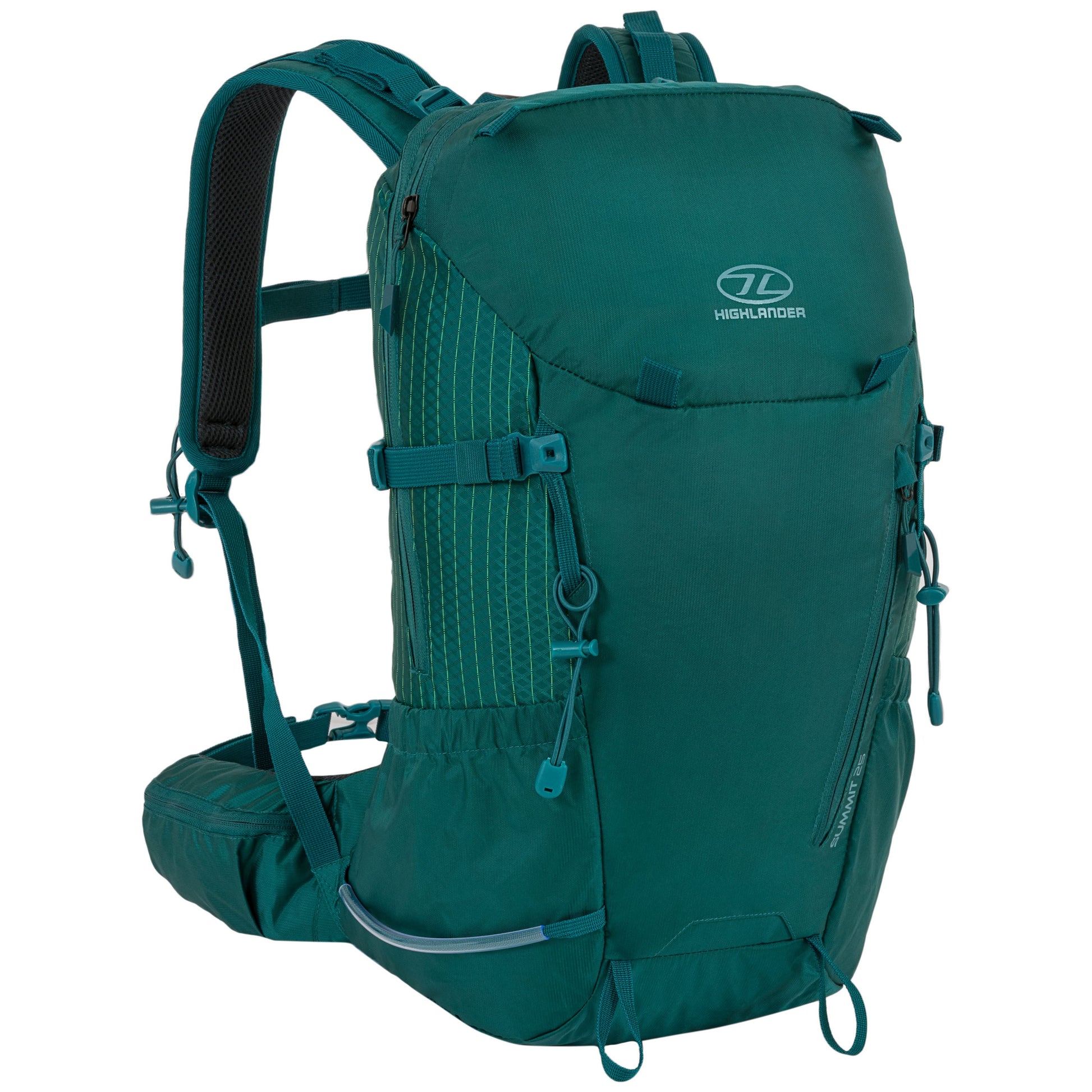 Imagen de la mochila SUMMIT 25 L en color Leaf Green sobre fondo blanco