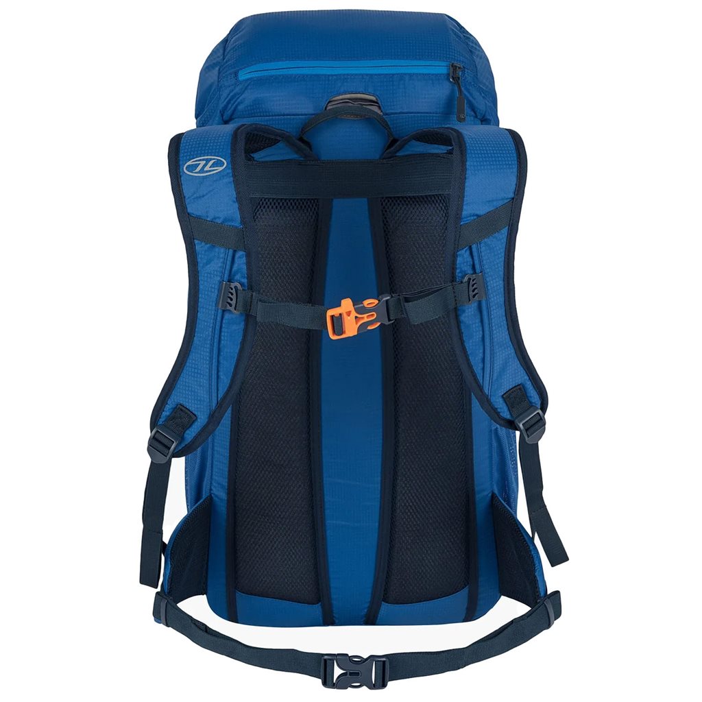 Mochila mujer TRAIL 40 L negra, duradera y repelente al agua