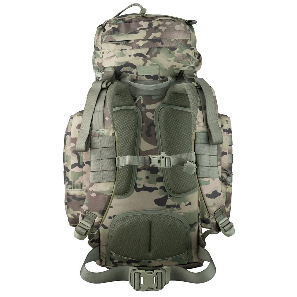 Mochila FORCES ELITE 44 L negra, ligera y resistente