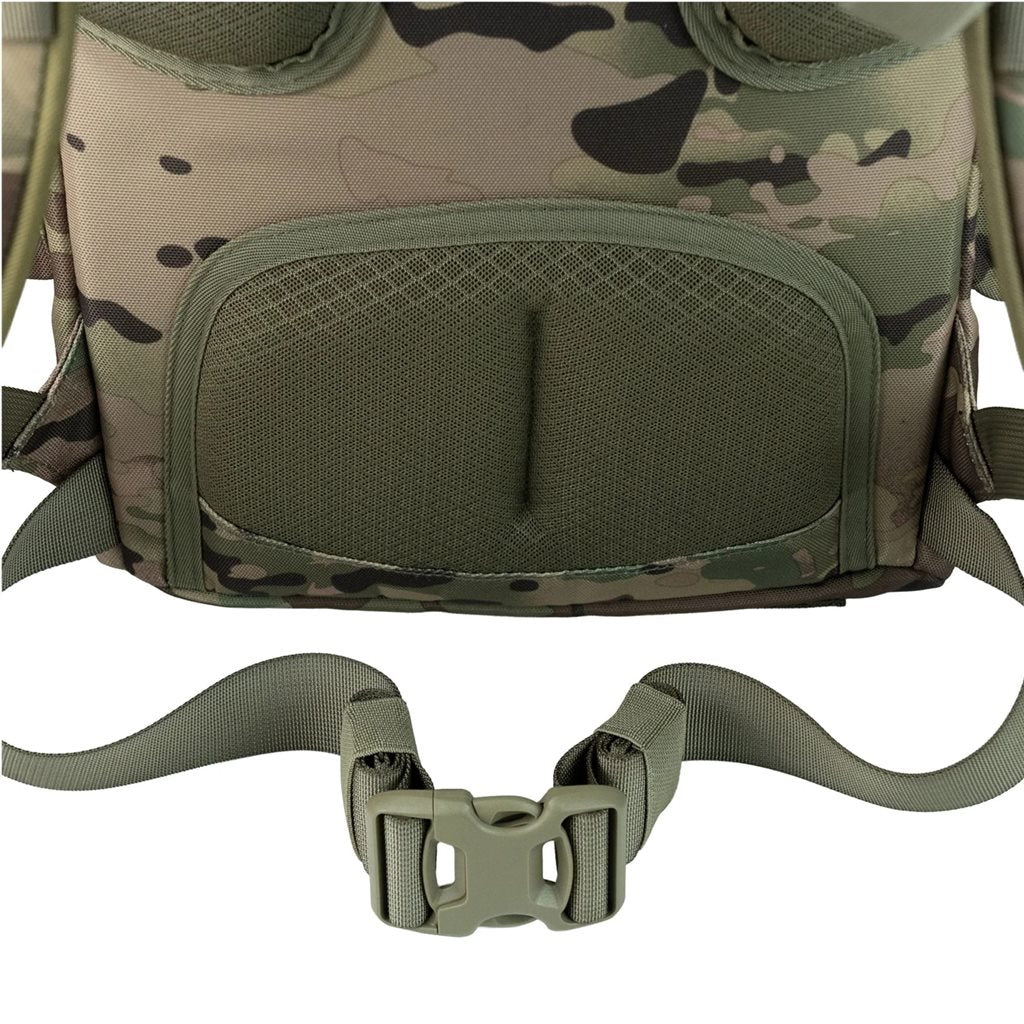 Mochila FORCES ELITE 44 L negra, ligera y resistente