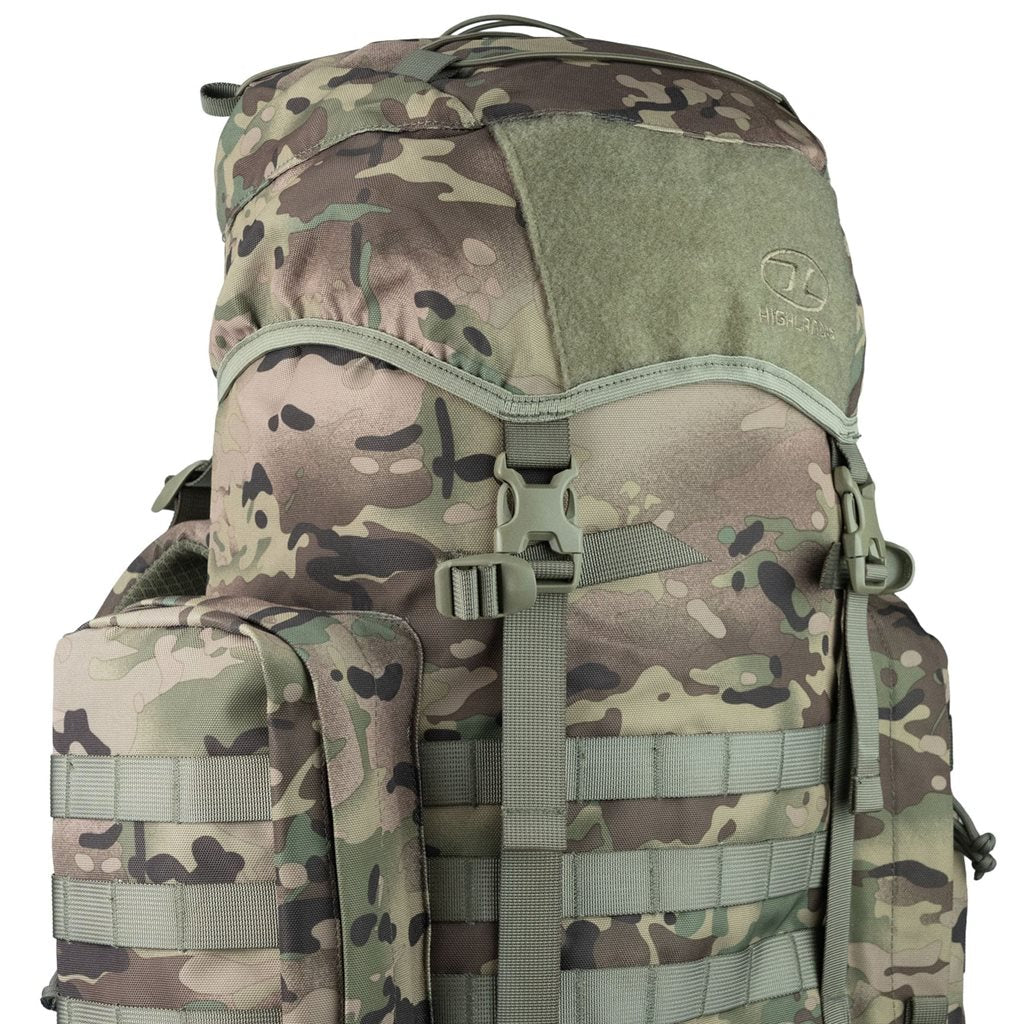 Mochila FORCES ELITE 44 L negra, ligera y resistente