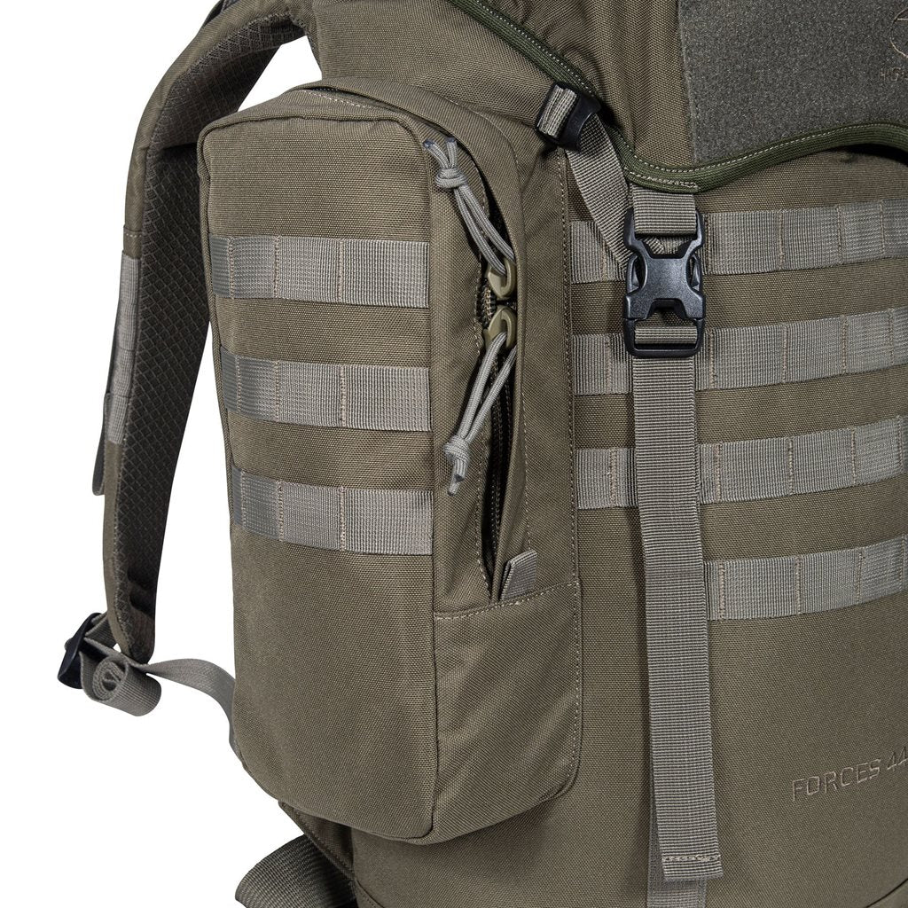 Mochila FORCES ELITE 44 L negra, ligera y resistente