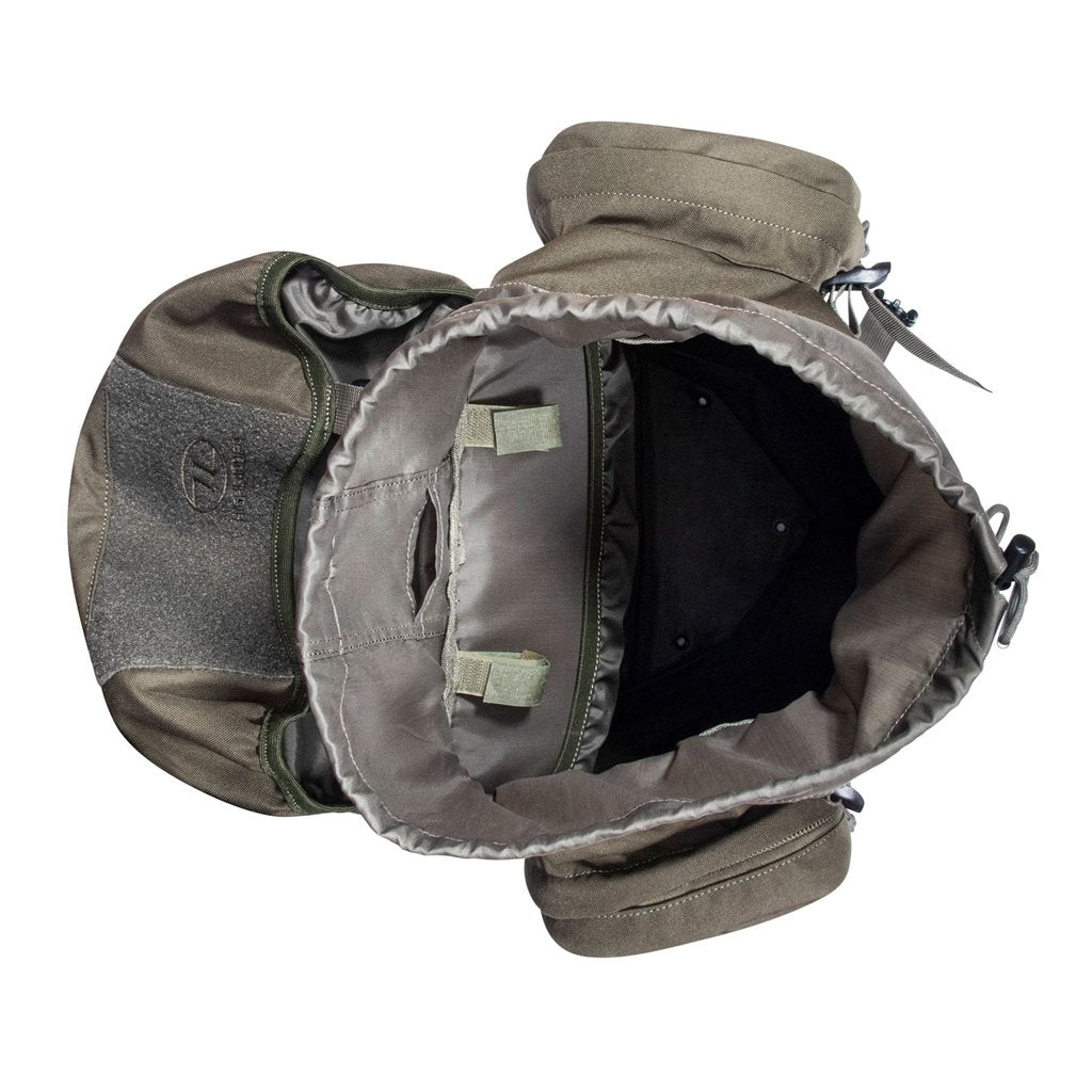 Mochila FORCES ELITE 44 L negra, ligera y resistente