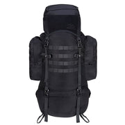 Mochila FORCES ELITE 66 L negra - ligera y resistente para uso táctico y outdoor