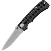 Navaja cerrable GO-N-HEAVY hoja lisa 8,9 cm acero 8Cr13MoV mango aluminio funda cinturon