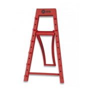 Soporte K25 rojo para 6 cuchillos con logo K25