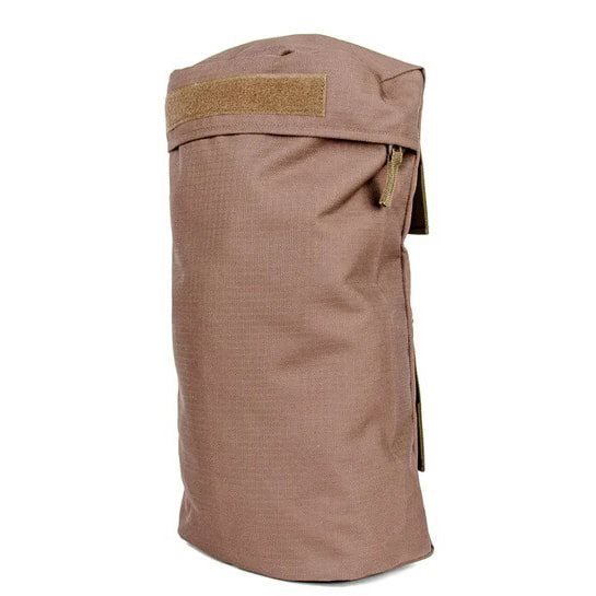 Bolsa lateral grande para Alpinrucksack RU90 en verde, capacidad aprox. 7 L