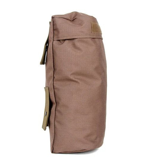 Bolsa lateral grande para Alpinrucksack RU90 en verde, capacidad aprox. 7 L