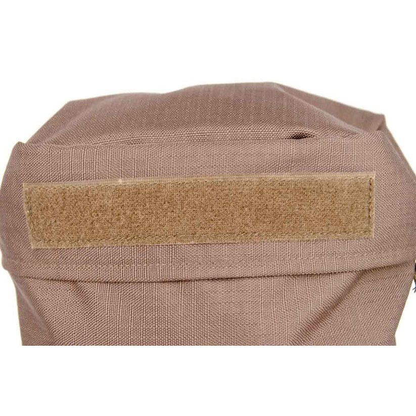 Bolsa lateral grande para Alpinrucksack RU90 en verde, capacidad aprox. 7 L