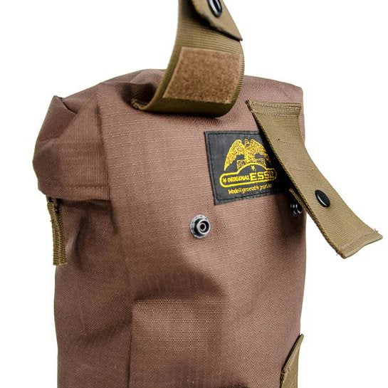 Bolsa lateral grande para Alpinrucksack RU90 en verde, capacidad aprox. 7 L