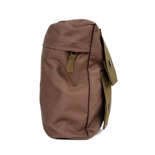Bolsa lateral mediana RUSETA90M verde para mochila Alpinrucksack, volumen aprox. 5 L