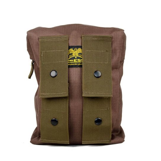 Bolsa lateral mediana RUSETA90M verde para mochila Alpinrucksack, volumen aprox. 5 L