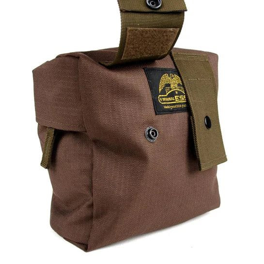 Bolsa lateral pequeña Alpinrucksack RU90 verde (producto)