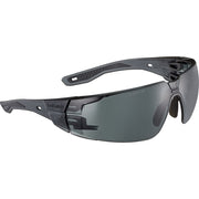 Gafas protectoras RUSH 2.0 con lentes ahumadas, color negro