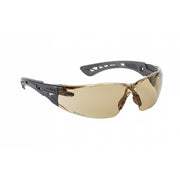 Gafas de protección RUSH+ con lentes marrones