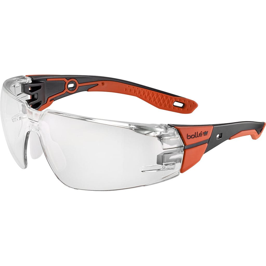 Gafas de protección RUSH+ 2.0 rojas, talla M/L