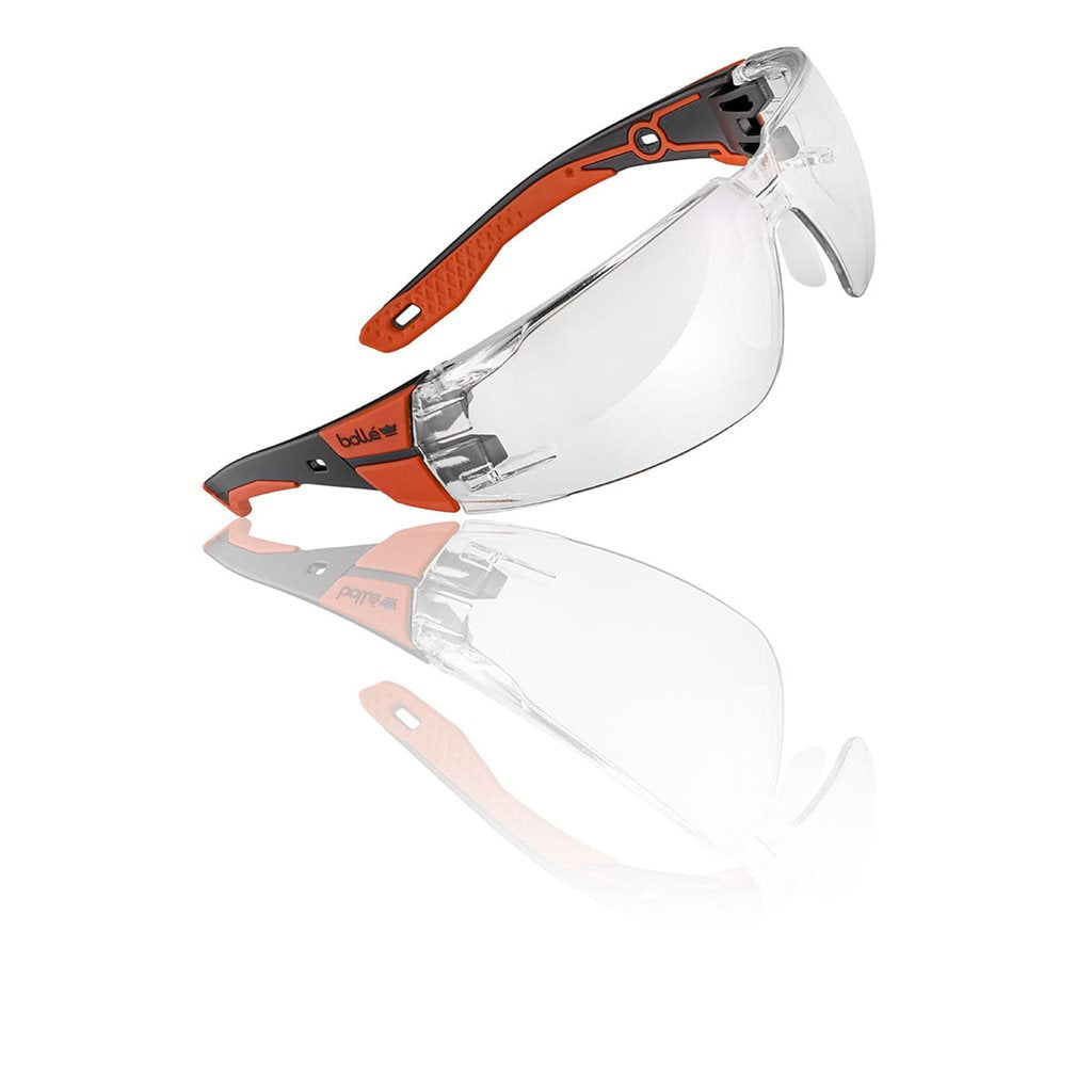 Gafas de protección RUSH+ 2.0 rojas, talla M/L
