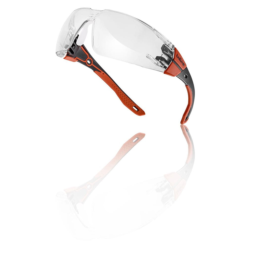 Gafas de protección RUSH+ 2.0 rojas, talla M/L