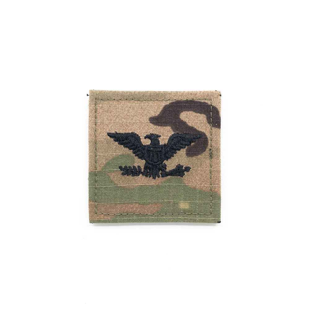 Parche de rango COLONEL O-6 con camuflaje OCP® y velcro, rip-stop, aprox. 5x5 cm