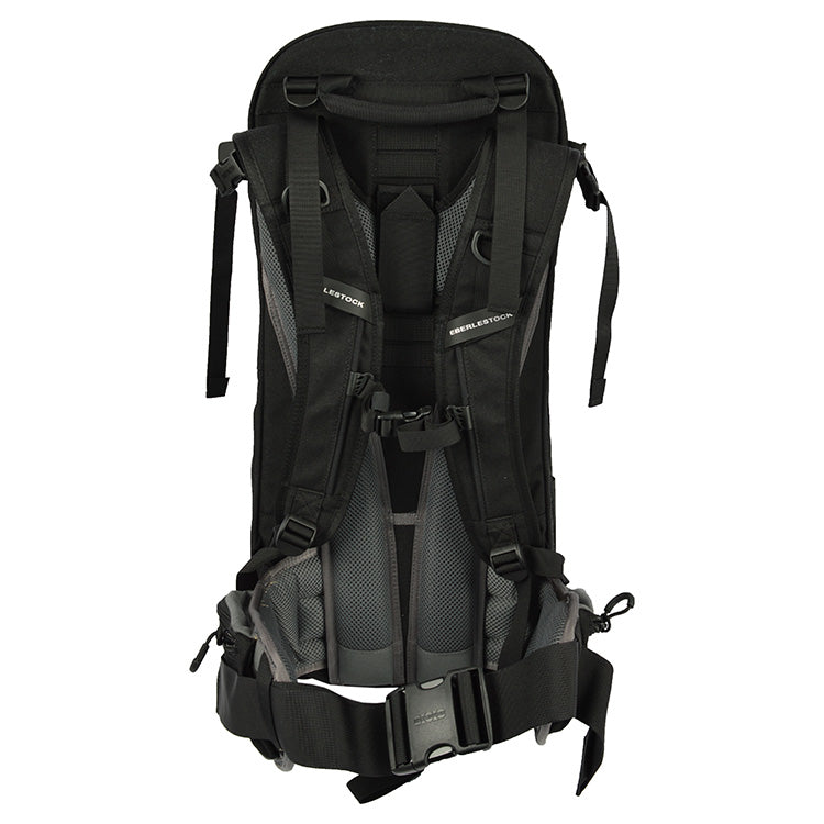Mochila Eberlestock Cherry Bomb Pack negra diseñada para porte oculto de arma con aspecto discreto