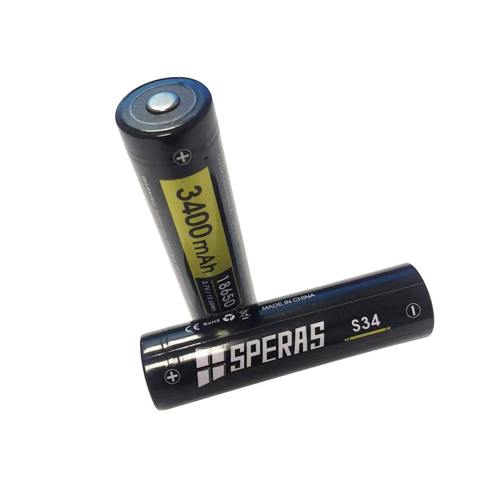 Batería recargable S34 3400 mAh tipo 18650