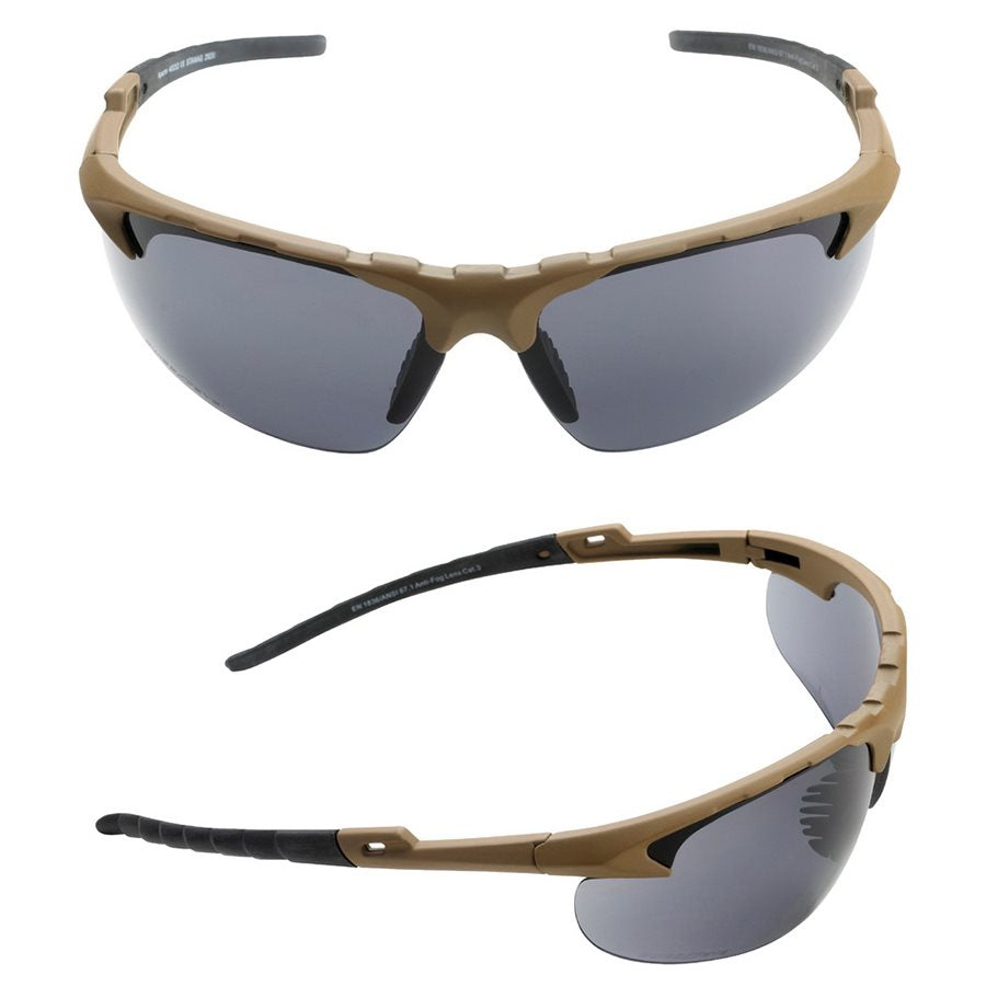Gafas tácticas APACHE Swiss Eye negras, set con 3 cristales intercambiables