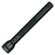 Linterna xenón negra de 37,5 cm, 98 lm, alcance 267 m, 4 pilas D, aluminio