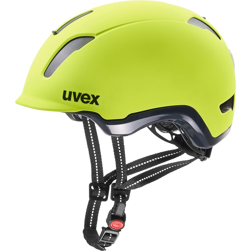 Casco ciclista CITY 9 NEON usado en buen estado