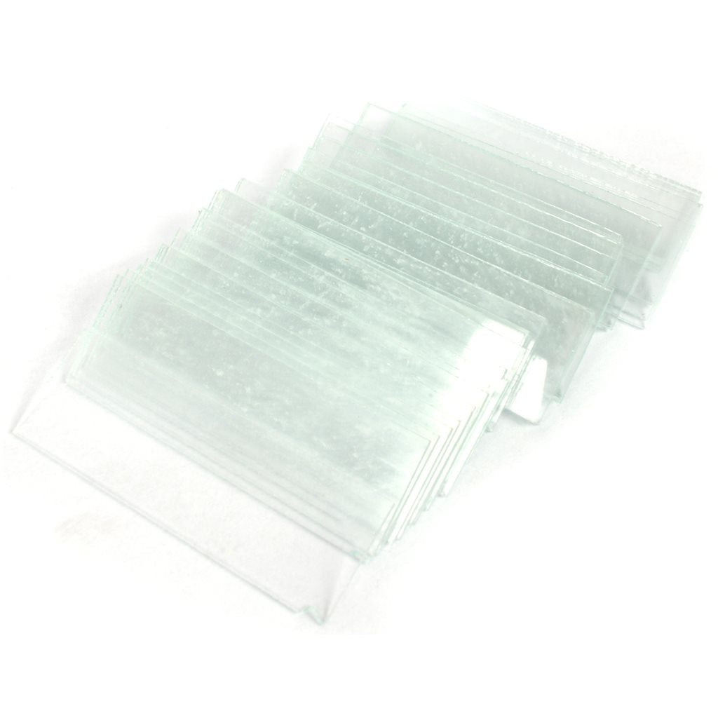 Pack de 100 portaobjetos de microscopio 76x26 mm