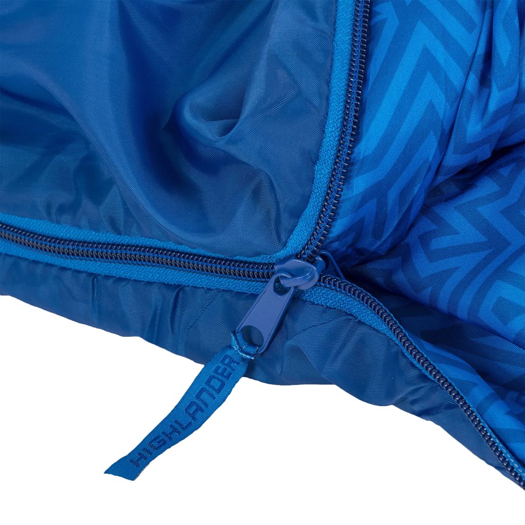 Saco de dormir infantil SLEEPLINE 300 rosa, compacto con forro suave visible en la imagen