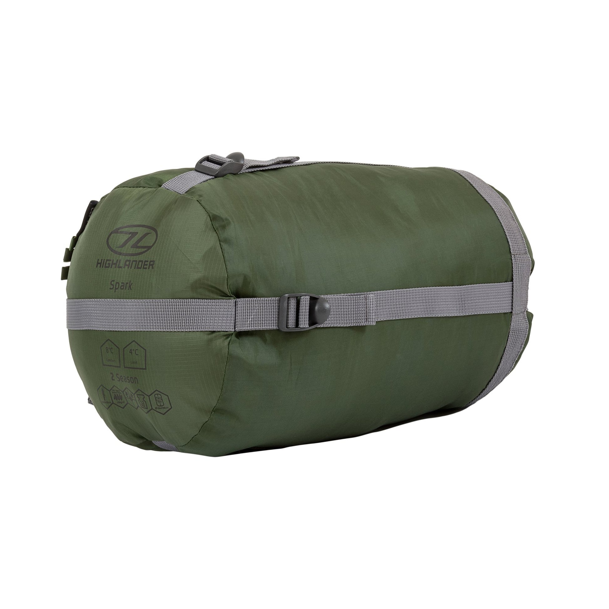 Saco de dormir PHOENIX SPARK 150 verde
