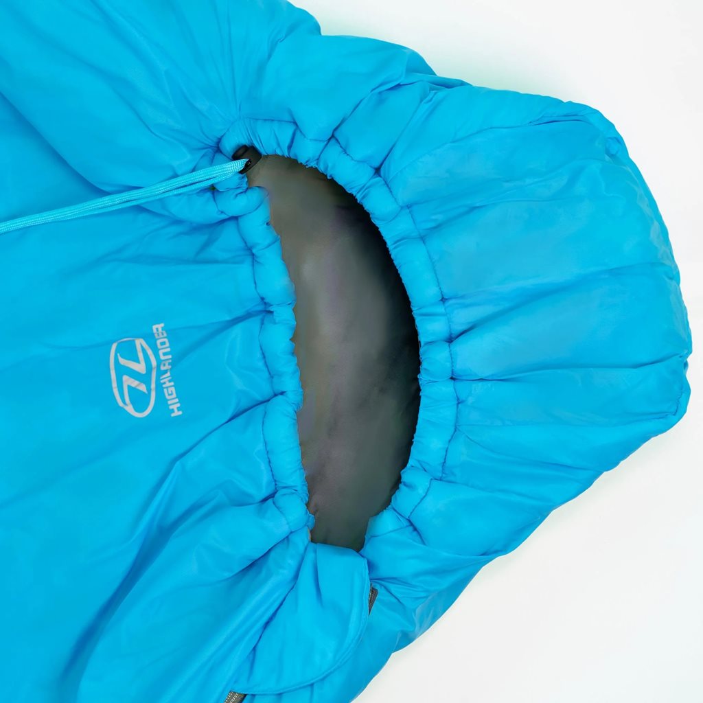 Saco de dormir ZETA 150 azul, ultraligero 530 g